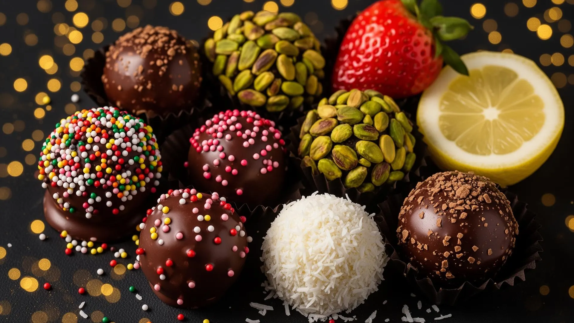 Brigadeiros gourmet variados